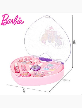 Barbie kit per il trucco per bambine a forma di cuore +5 anni