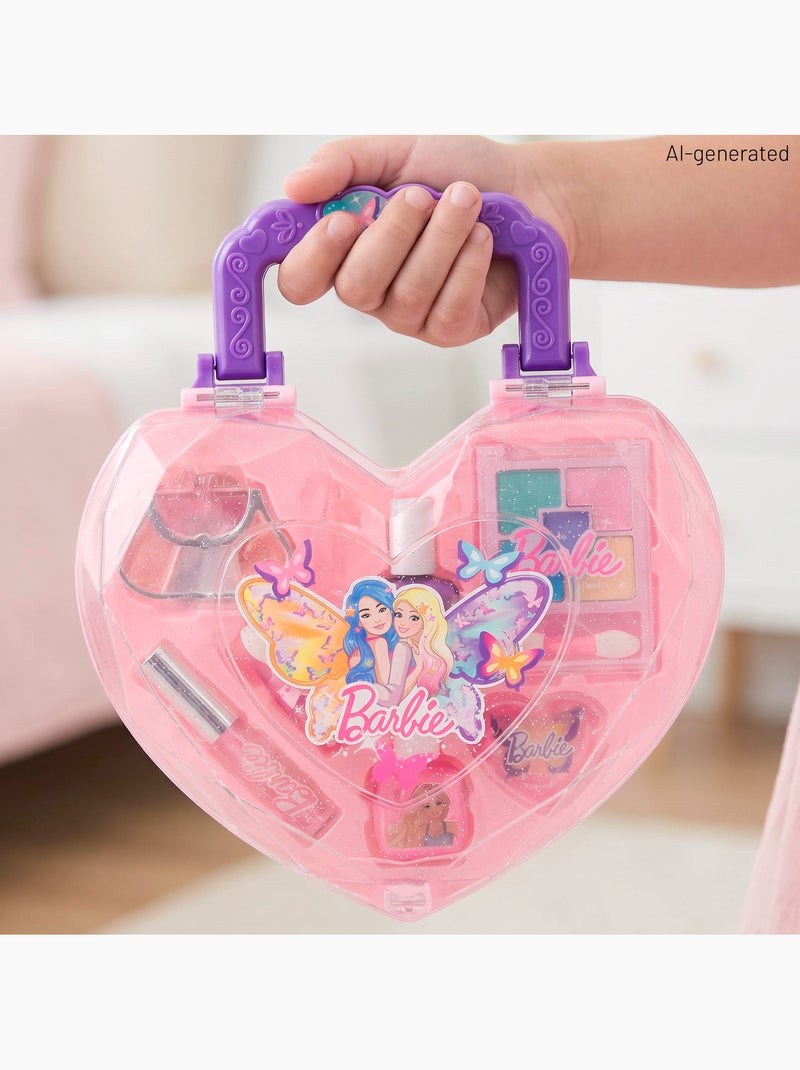 Barbie kit per il trucco per bambine a forma di cuore +5 anni N/D - Kiabi