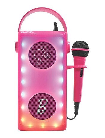 Barbie Luminosa Potente altoparlante Bluetooth® con microfono