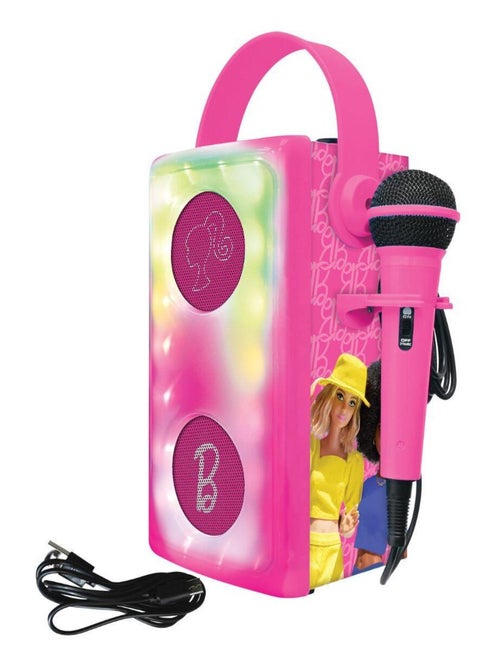 Barbie Luminosa Potente altoparlante Bluetooth® con microfono - Kiabi