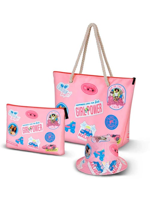 Barbie Malibu Borsa da Spiaggia Soleil, Rosa - Kiabi Barbie Malibu Borsa da Spiaggia Soleil, Rosa - Kiabi