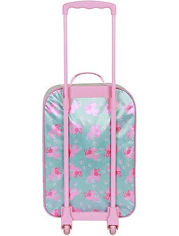 Barbie pets valigia trolley soft 3d, rosa