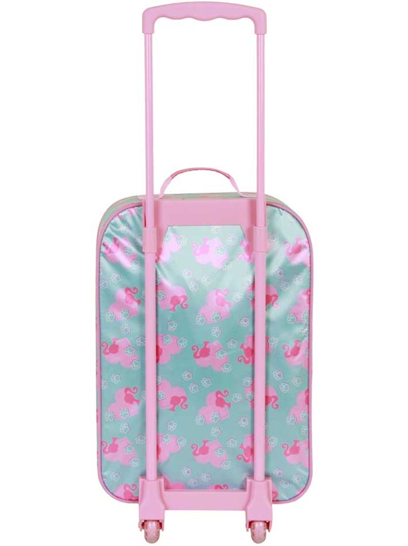 Barbie Pets Valigia Trolley Soft 3D, Rosa Rosa - Kiabi