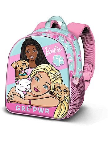 Barbie pets zainetto basic, rosa
