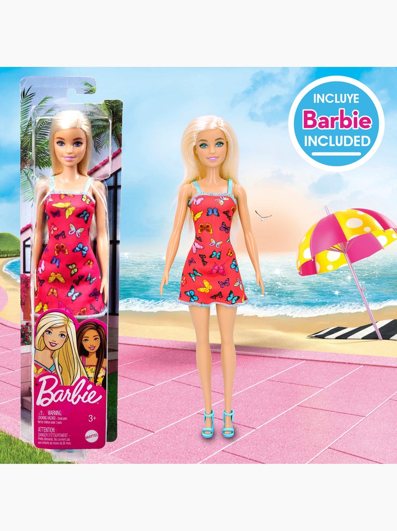 Barbie set di secchielli da spiaggia con bambola, accessori e borsa da trasporto N/D - Kiabi