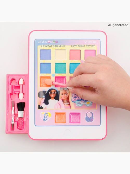 Barbie set di trucchi per bambini, tablet +5 anni - Kiabi Barbie set di trucchi per bambini, tablet +5 anni - Kiabi