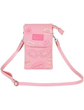 Barbie Travel Borsa Porta Cellulare, Rosa