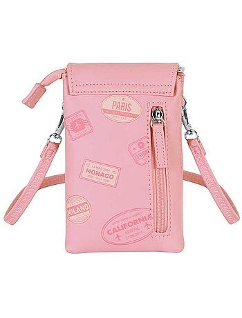 Barbie Travel Borsa Porta Cellulare, Rosa