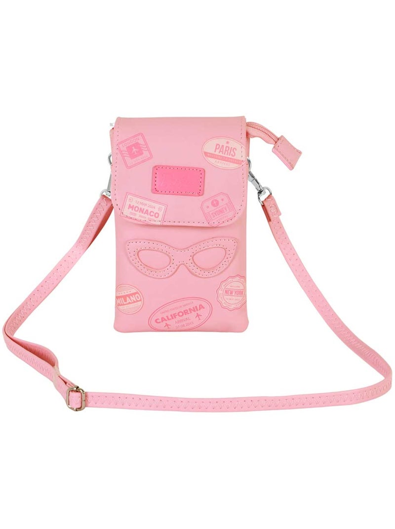 Barbie Travel Borsa Porta Cellulare, Rosa Rosa - Kiabi