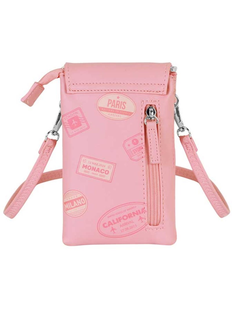 Barbie Travel Borsa Porta Cellulare, Rosa Rosa - Kiabi