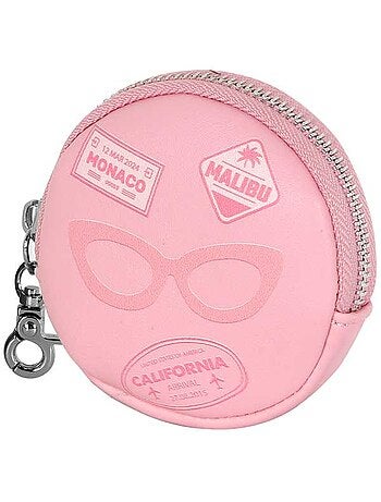 Barbie travel portamonete cookie, rosa