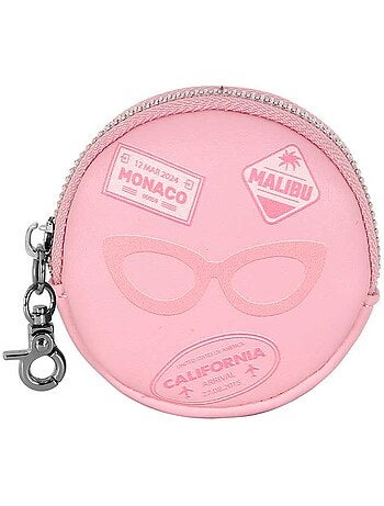 Barbie travel portamonete cookie, rosa