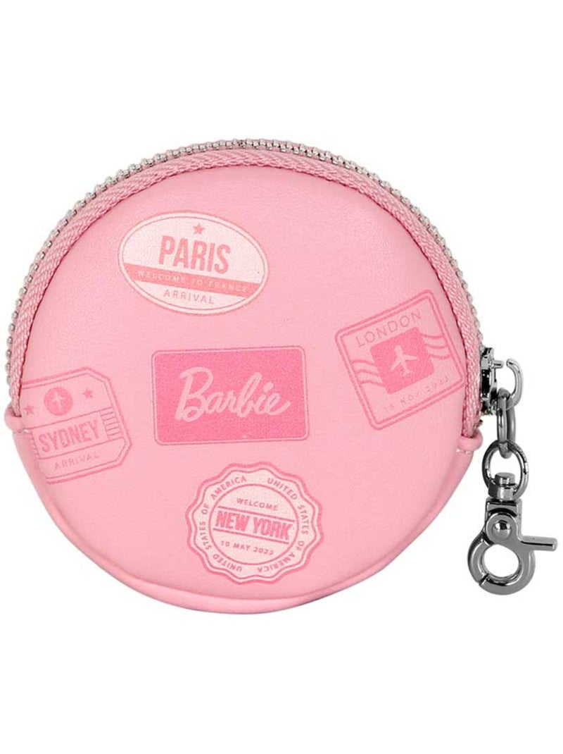 Barbie Travel Portamonete Cookie, Rosa Rosa - Kiabi