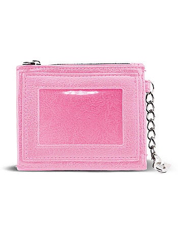 Barbie travel portamonete & portacarte, rosa