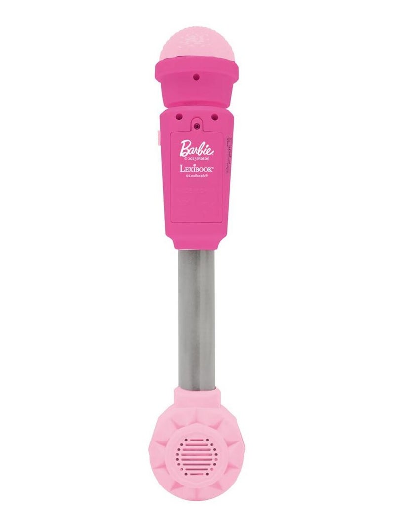 Barbie Trendy Microfono luminoso con altoparlante (auxin), melodie ed effetti sonori Rosa - Kiabi