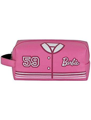 Barbie Varsity Beauty Case da Viaggio Brick PLUS, Rosa
