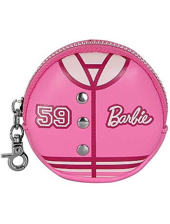 Barbie varsity portamonete cookie, rosa