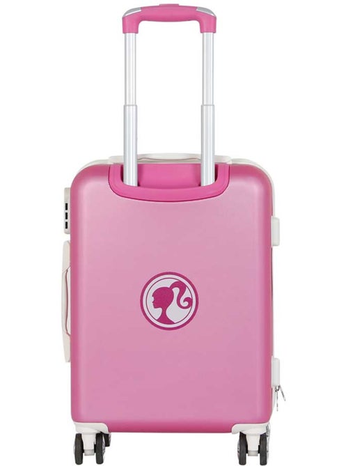 Barbie varsity valigia da cabina abs 4 ruote, rosa - Kiabi Barbie varsity valigia da cabina abs 4 ruote, rosa - Kiabi