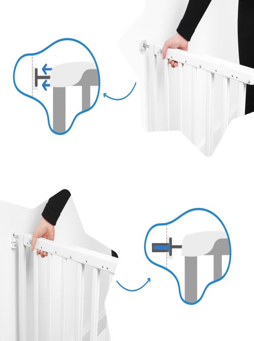 Barriera di sicurezza estensibile Deco Pop «Badabulle» - Kiabi