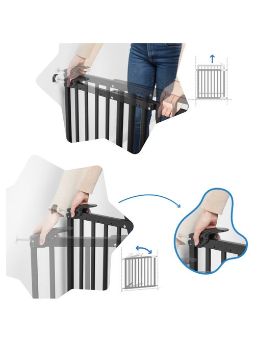 Barriera di sicurezza estensibile Deco Pop «Badabulle» - Kiabi