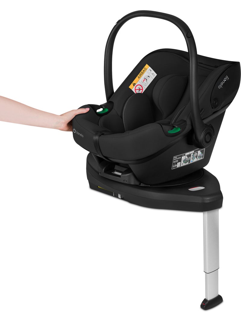 Base ISOFIX 180° LIONELO Astrid i-Size Base Plus - Per Seggiolino Auto - Sicura Nero - Kiabi