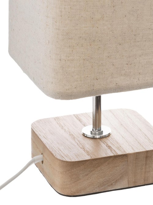 Base per lampada in legno in stile scandinavo - Kiabi