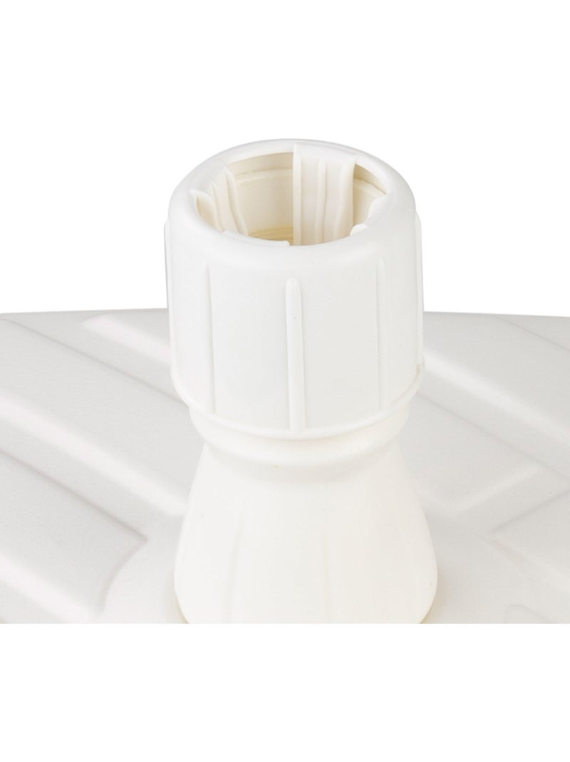Base per ombrellone quadrato ø33-48 mm aktive Bianco - Kiabi