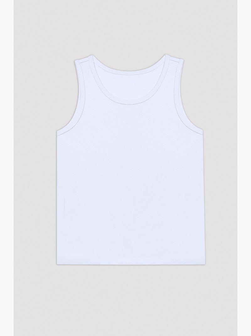 Basic confezione da 3 canotte penti Bianco - Kiabi
