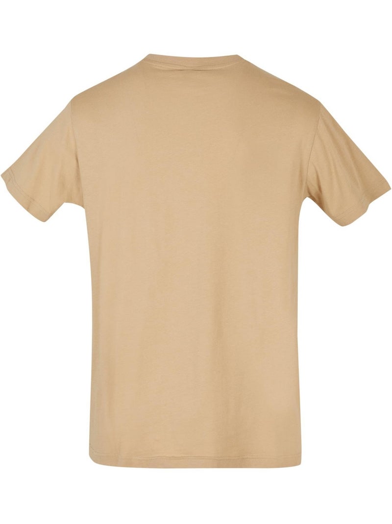Basic maglietta girocollo uomo - build your brand Beige - Kiabi