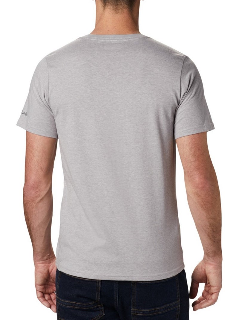Basic maglietta logo uomo - columbia Grigio - Kiabi