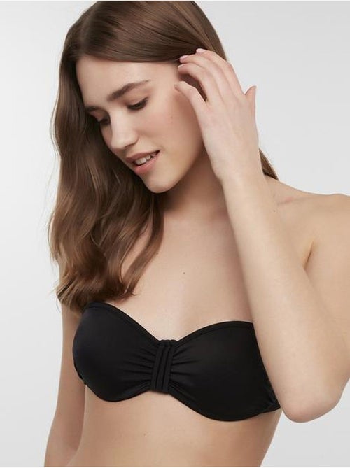 Basic pop top bikini push-up extra imbottito penti - Kiabi Basic pop top bikini push-up extra imbottito penti - Kiabi