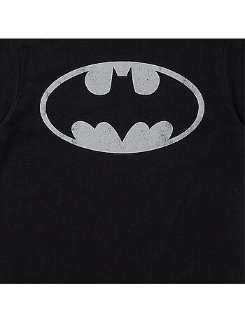 Batman Classic Maglietta Logo Scudo Adulto Unisex