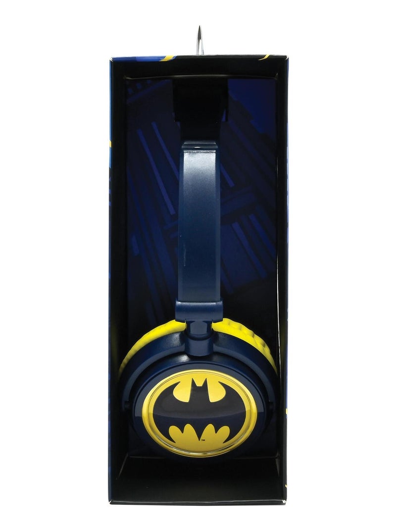 Batman Cuffia stereo a filo pieghevole con limitazione sicura del volume Blu marino - Kiabi