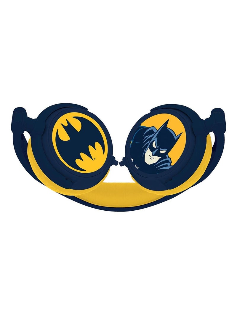Batman Cuffia stereo a filo pieghevole con limitazione sicura del volume Blu marino - Kiabi