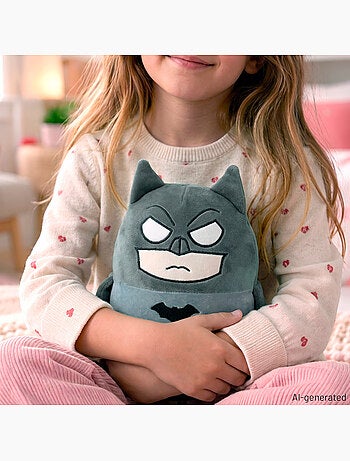 Batman cuscino di peluche di 22 cm, adatto a bambini dai 3 anni in su