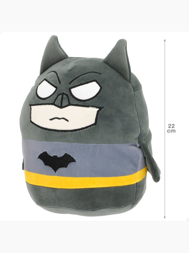 Batman cuscino di peluche di 22 cm, adatto a bambini dai 3 anni in su Grigio - Kiabi