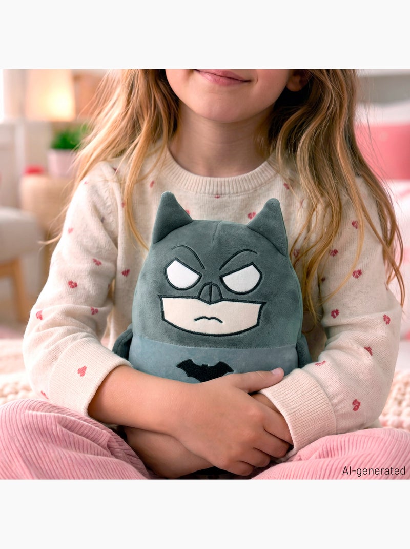 Batman cuscino di peluche di 22 cm, adatto a bambini dai 3 anni in su Grigio - Kiabi