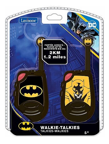 Batman Digital walkie-talkie fino a 2 km/1,3 miglia con funzione Morse luci