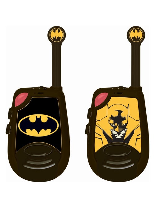 Batman Digital walkie-talkie fino a 2 km/1,3 miglia con funzione Morse luci - Kiabi
