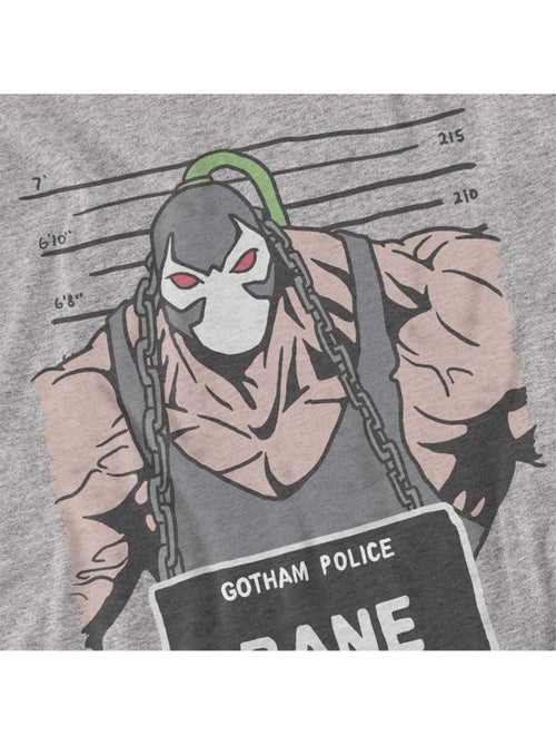 Batman Maglietta Bane Foto Segnaletica Adulto Unisex - Kiabi