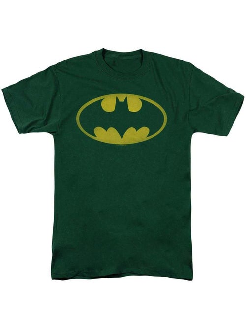 Batman Maglietta Lavato Logo Adulto Unisex - Kiabi