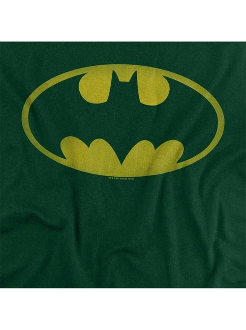 Batman Maglietta Lavato Logo Adulto Unisex - Kiabi