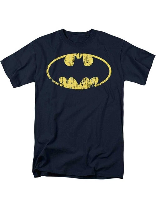 Batman Maglietta Logo Effetto Invecchiato Adulto Unisex - Kiabi
