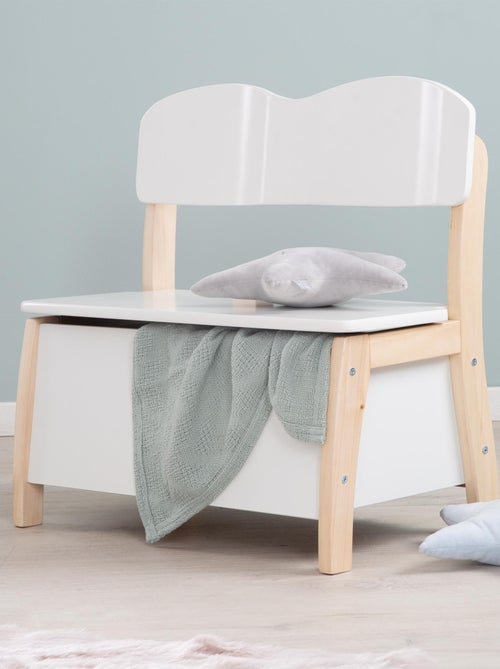 Baule giocattoli in legno massello – ROBA - Kiabi