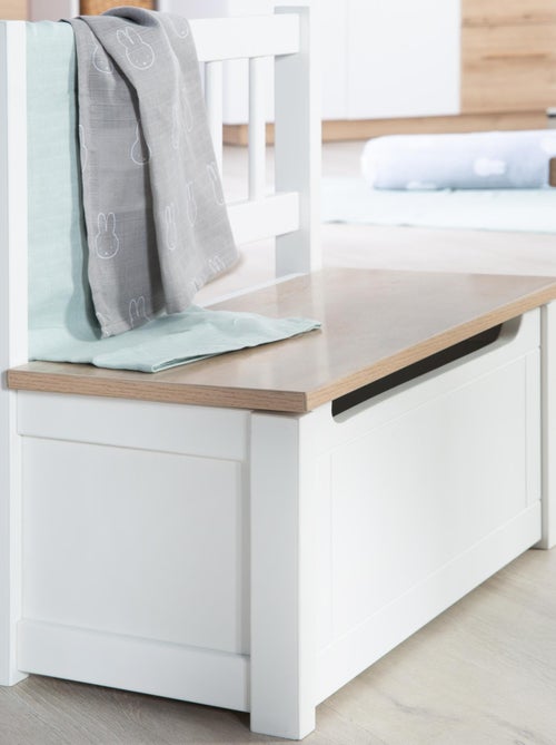 Baule giocattoli in melaminico antigraffio "Roba Woody" - Kiabi