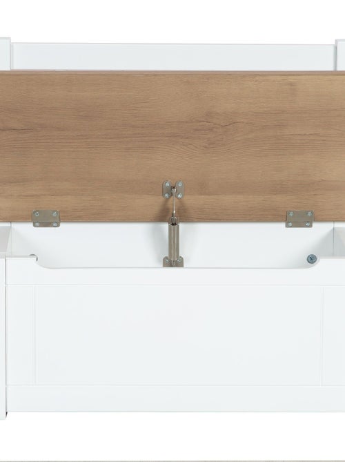 Baule giocattoli in melaminico antigraffio "Roba Woody" - Kiabi