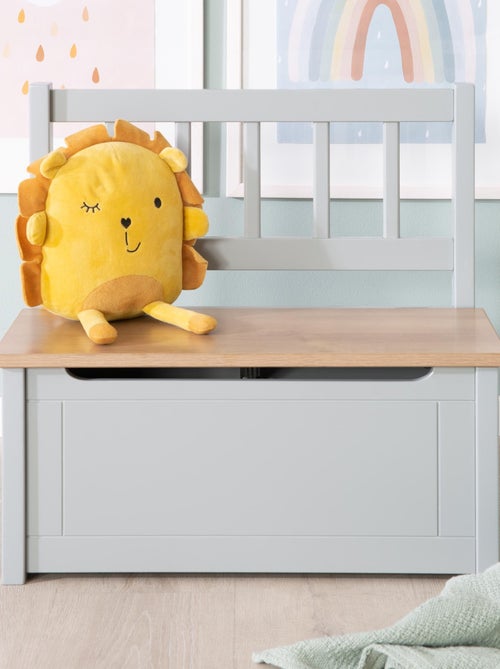 Baule giocattoli in melaminico antigraffio "Roba Woody" - Kiabi