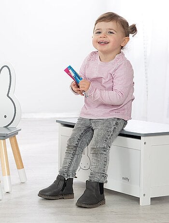 Baule‑giocattoli in legno con chiusura soft "miffy®" – ROBA
