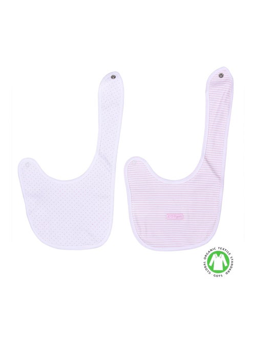 Bavaglini in cotone biologico per bambini, set di 2 | kitikate - Kiabi Bavaglini in cotone biologico per bambini, set di 2 | kitikate - Kiabi