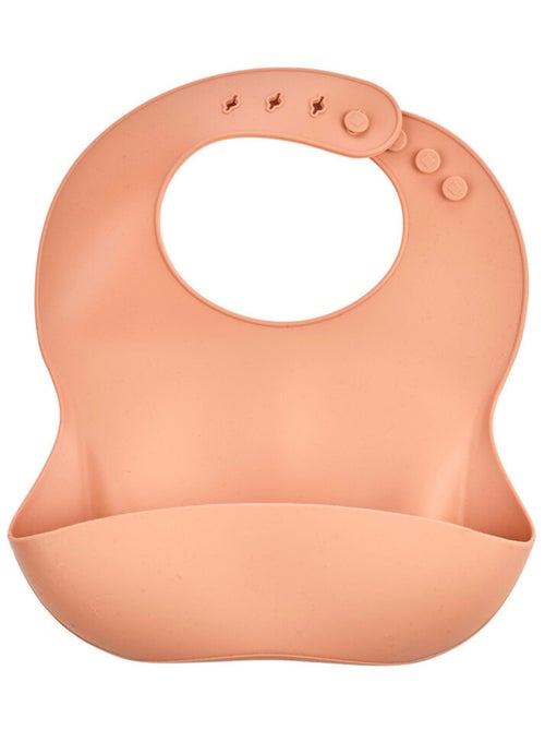 Bavaglini in silicone Thermobaby set da 2 impermeabili regolabili dalla nascita - Kiabi